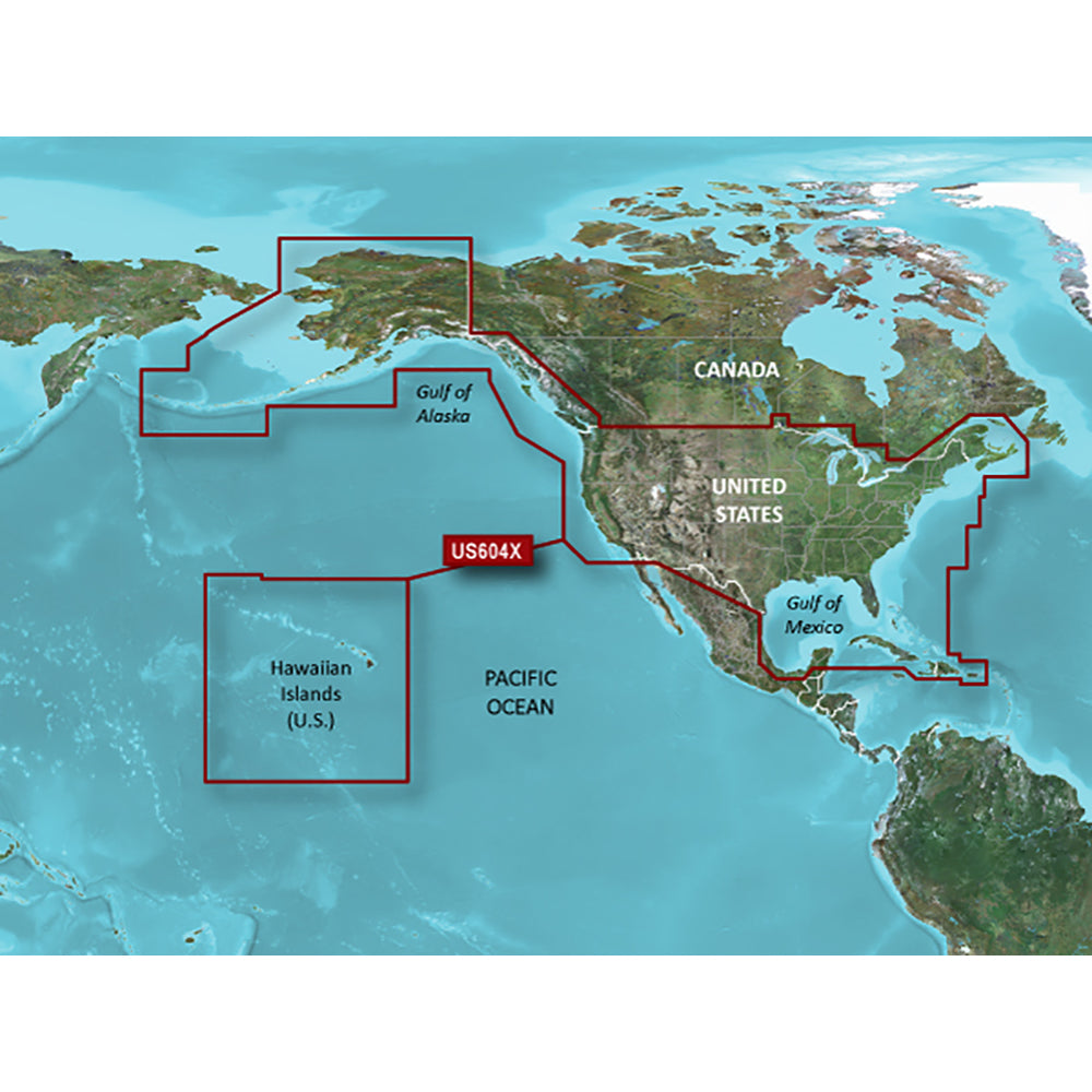 Garmin BlueChart® g3 HD - HXUS604x - US All & Canadian West -