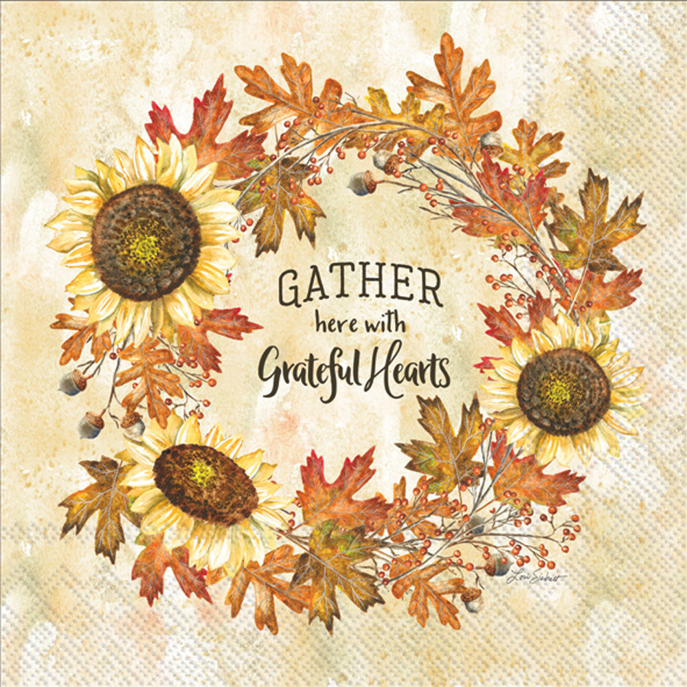 Gather Here Fall Days - Cocktail Napkin