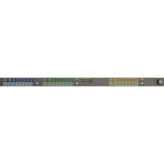 Geist MN01X9W1-48PZB8-6PS15B0A10-S 48-Outlet PDU I10024L