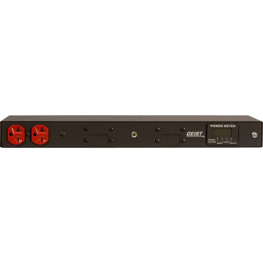 Geist Metered rPDU 20A 208V Horizontal Power Distribution Unit - NEMA 6-20R Rack Mount | Vertiv 11244