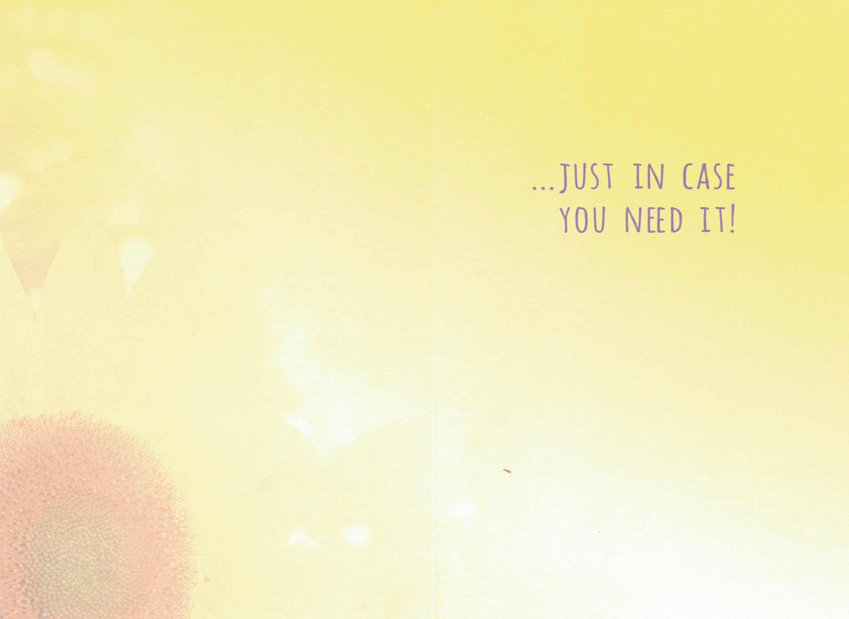 Get Well Card - A little Extra Sunshine