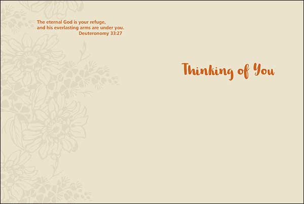 Get Well Card - Sending a Hug and a Prayer