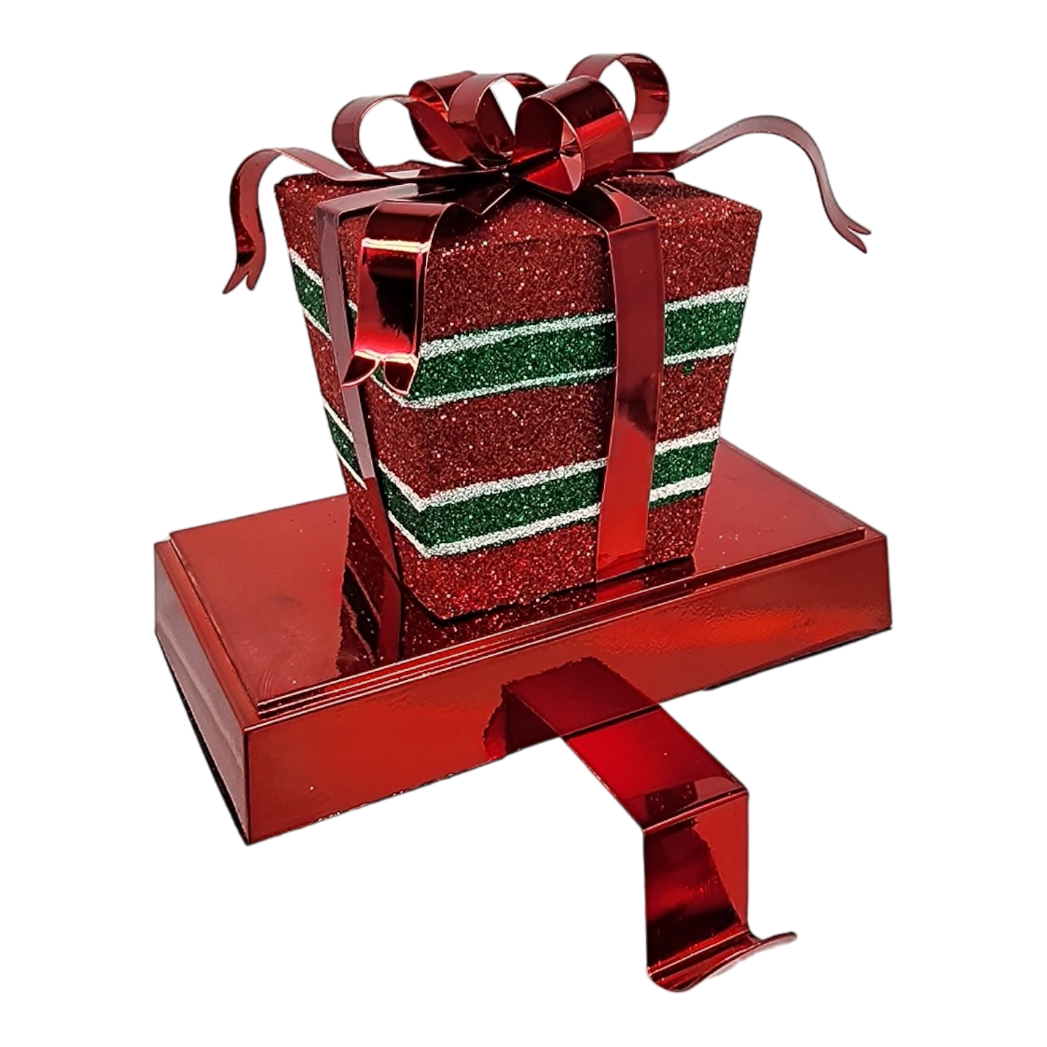 Gift Box Stocking Hanger -