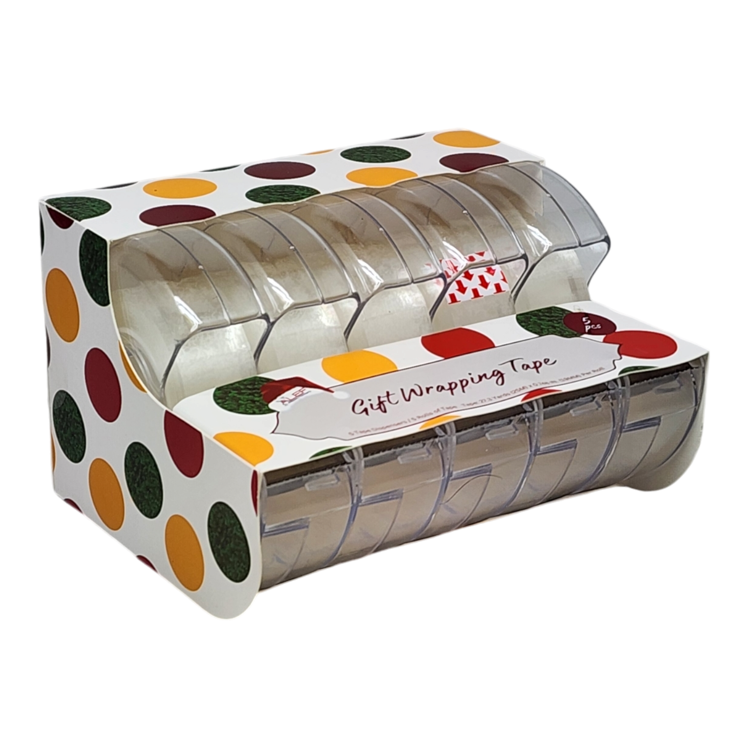 Gift Wrapping Tape Dispensers - 5 pack