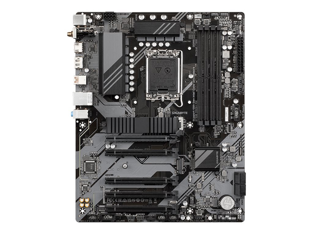 Gigabyte B760 DS3H AX - 1.X - motherboard - ATX - LGA1700 Socket - B760 Chipset - USB-C 3.2 Gen 2x2, USB 3.2 Gen 2, USB 3.2 Gen