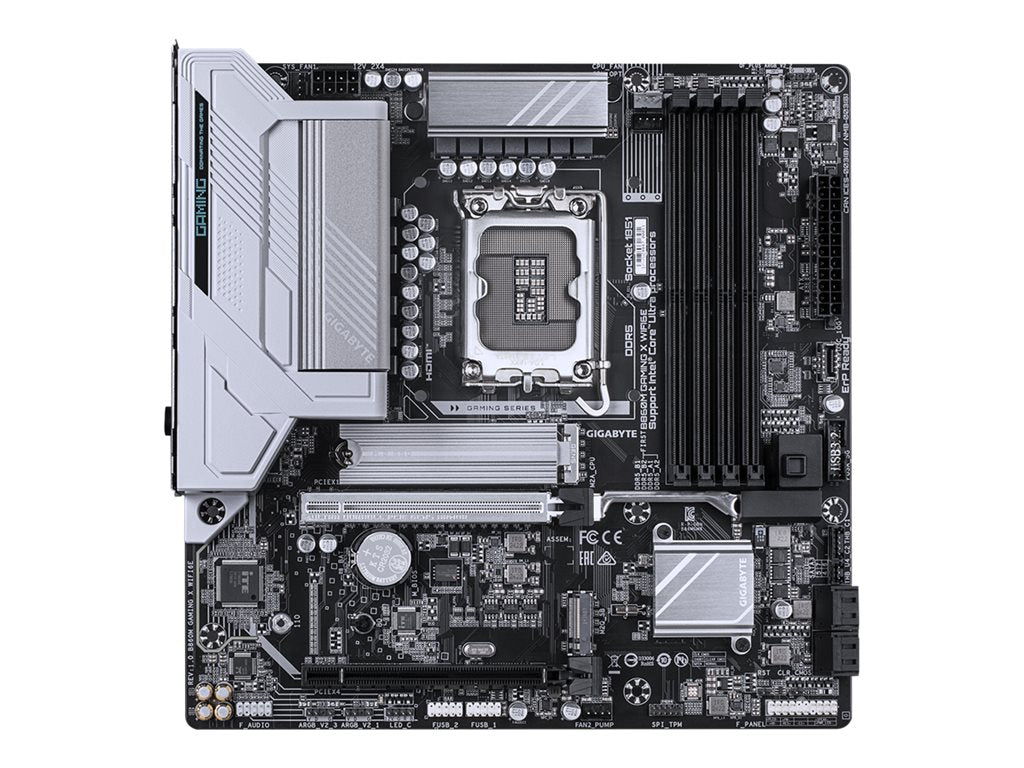 Gigabyte B860M GAMING X WIFI6E - Motherboard - ATX - LGA1851 Socket - AMD B850 Chipset - USB4, USB-C 3.2 Gen2, USB 3.2