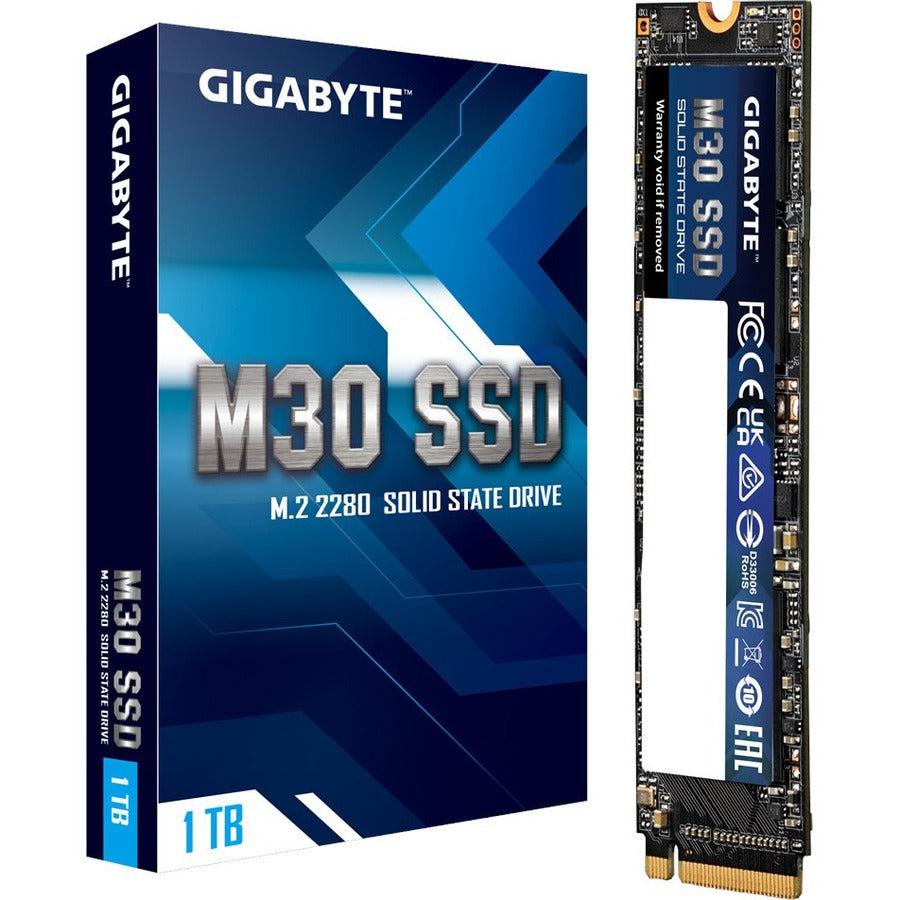 Gigabyte GP-GM301TB-G 1 TB Solid State Drive - M.2 2280 - PCI Express NVMe (PCI Express NVMe 3.0 x4)