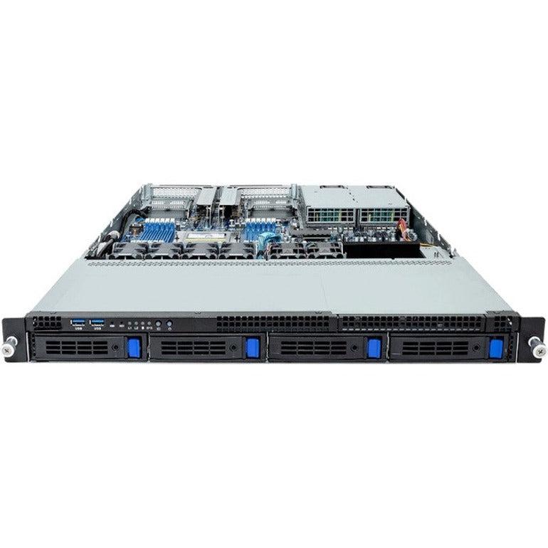 Gigabyte R163-Z30 (rev. AAB2) Barebone System - 1U Rack-mountable - Socket SP5 LGA-6096 - 1 x Processor Support