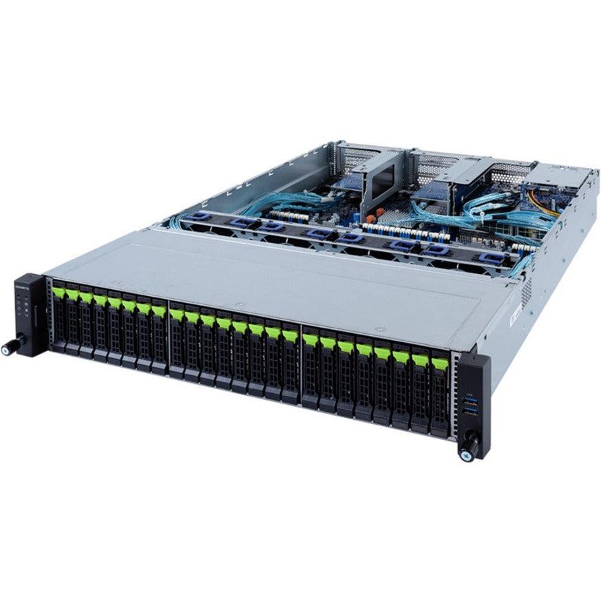 Gigabyte R282-NO0 Barebone System - 2U Rack-mountable - Socket LGA-4189 - 2 x Processor Support
