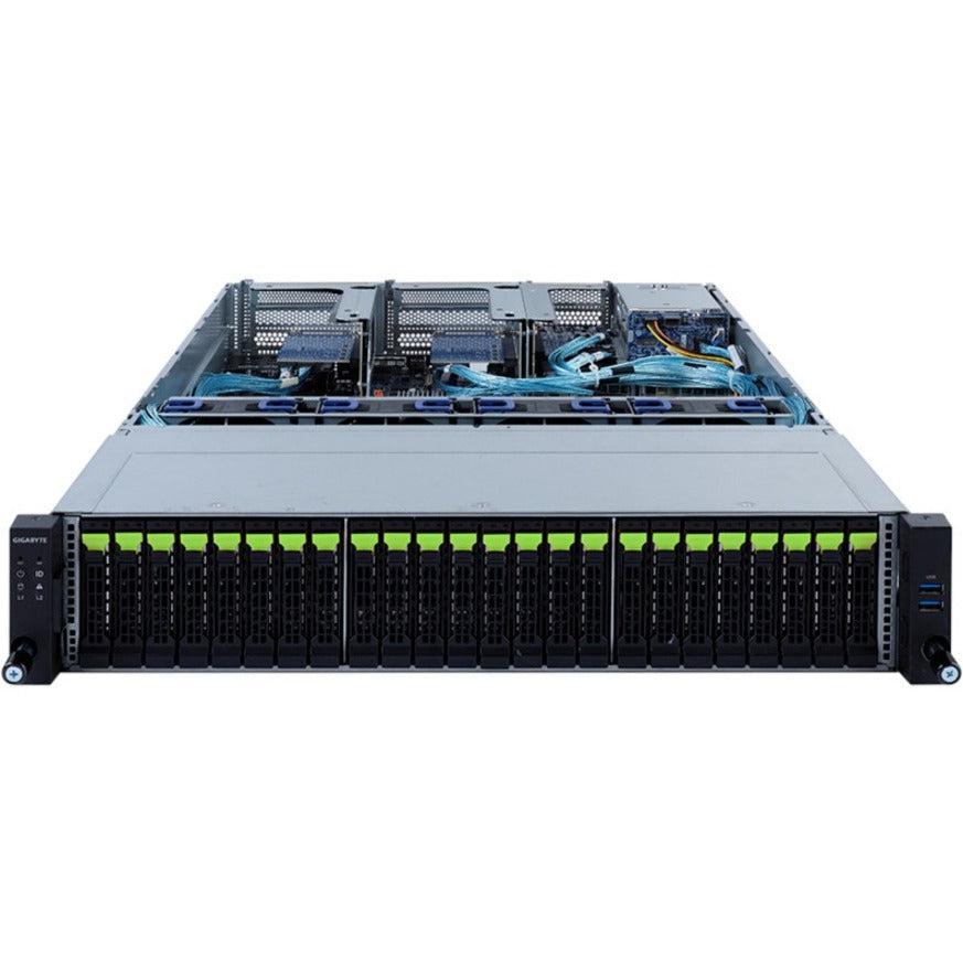 Gigabyte R282-NO0 Barebone System - 2U Rack-mountable - Socket LGA-4189 - 2 x Processor Support