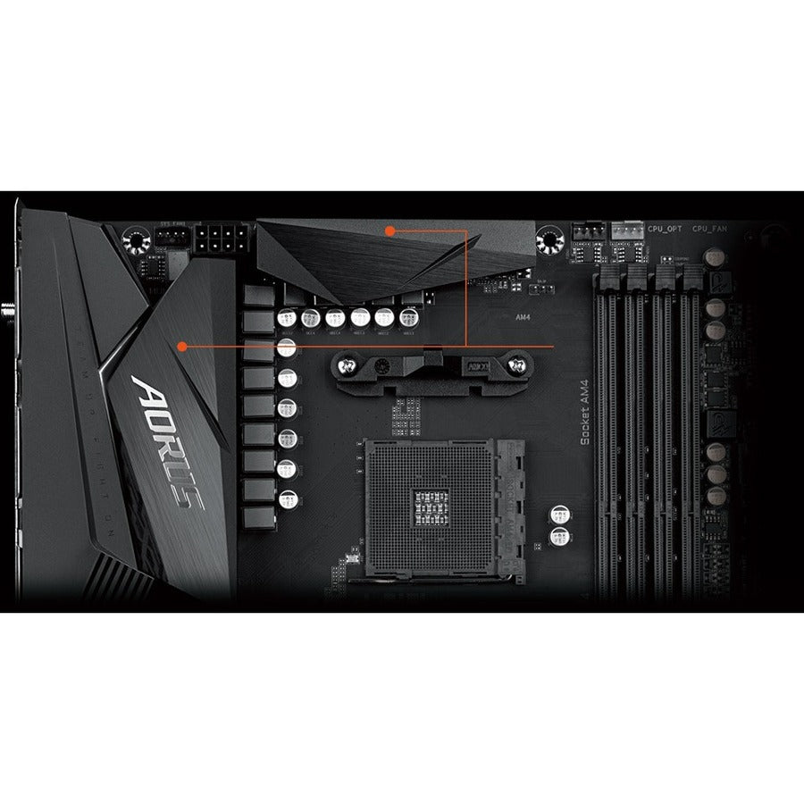 Gigabyte X570 Aorus Elite Wifi Am4 Amd X570 Sata 6Gb/S Atx Amd Motherboard