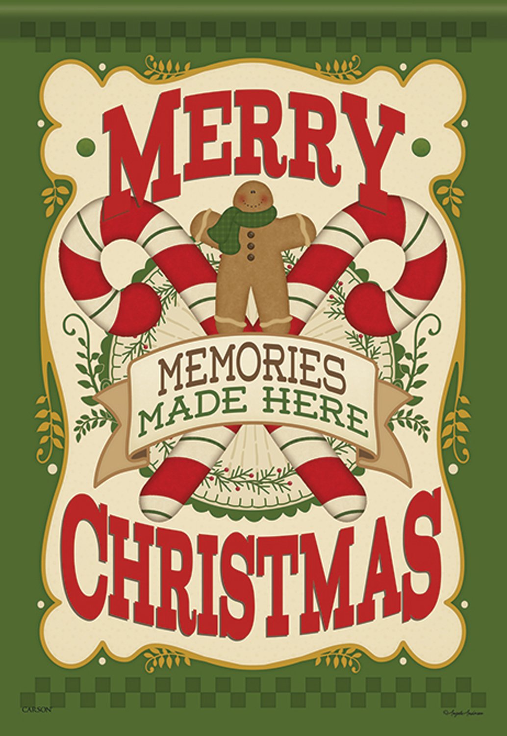 Gingerbread Man Flag