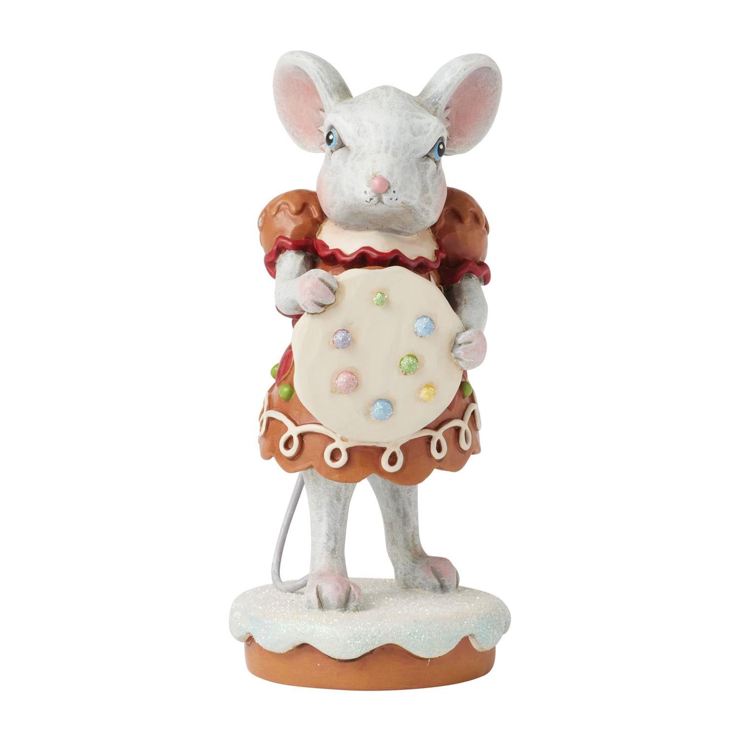 Gingerbread Mouse Figurine - Girl