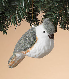 Glass Bird Ornament -