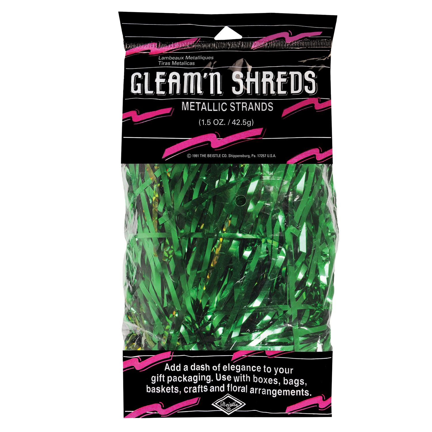 Gleam'n Shreds Metallic Strands - Green