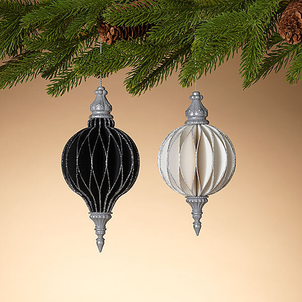 Glitter Origami Paper Ornament -