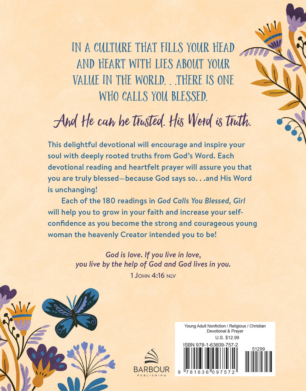 God Calls You Blessed, Girl - Devotions and Prayers for Teens