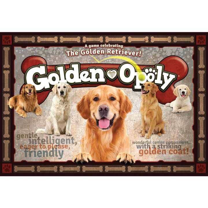 Golden Opoly Board Game
