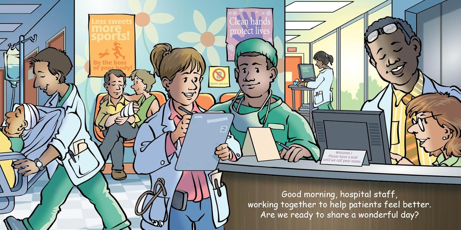 Good Night Board Book - Hospital