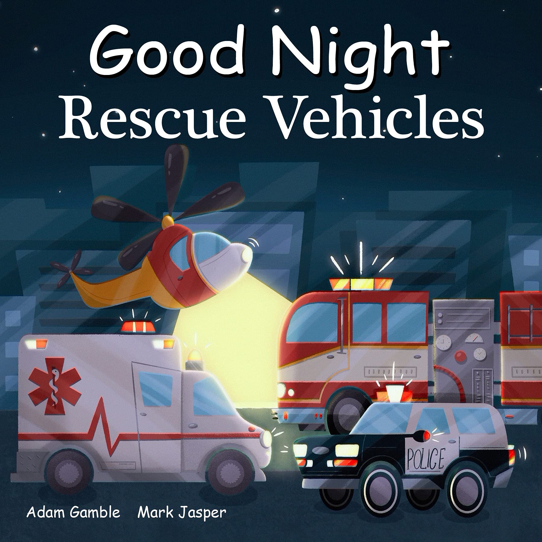 Good Night Board Book - Rescue Vehicles