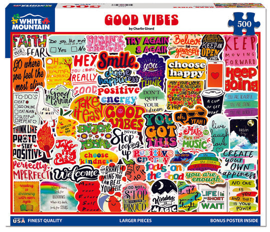Good Vibes Puzzle - 500 Piece