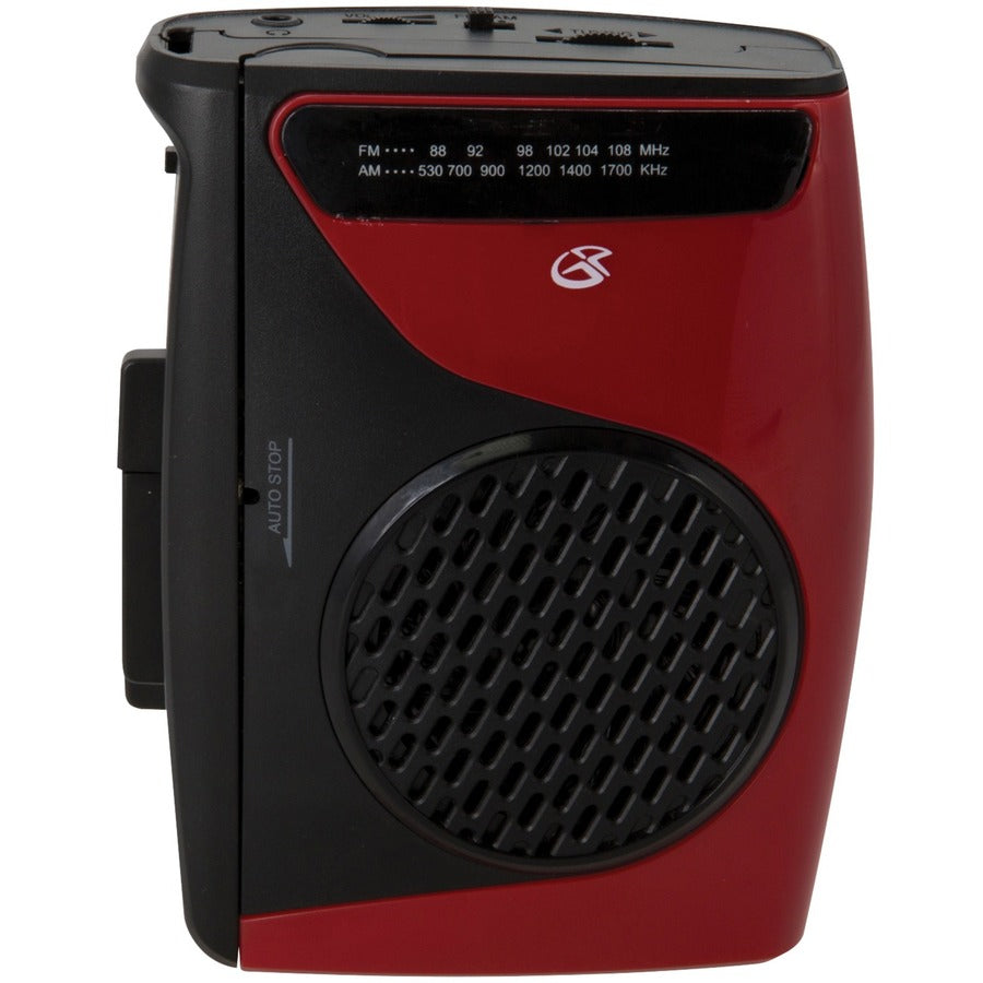 GPX Cassette Player with AM/FM Radio (CAS337B)