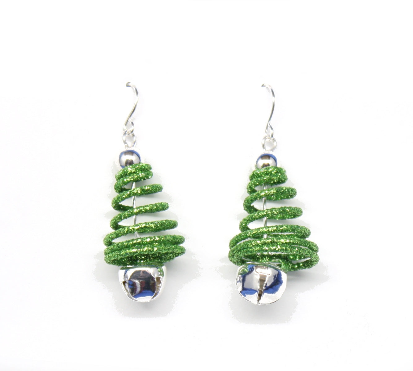 Green Spring Trees - Earrings