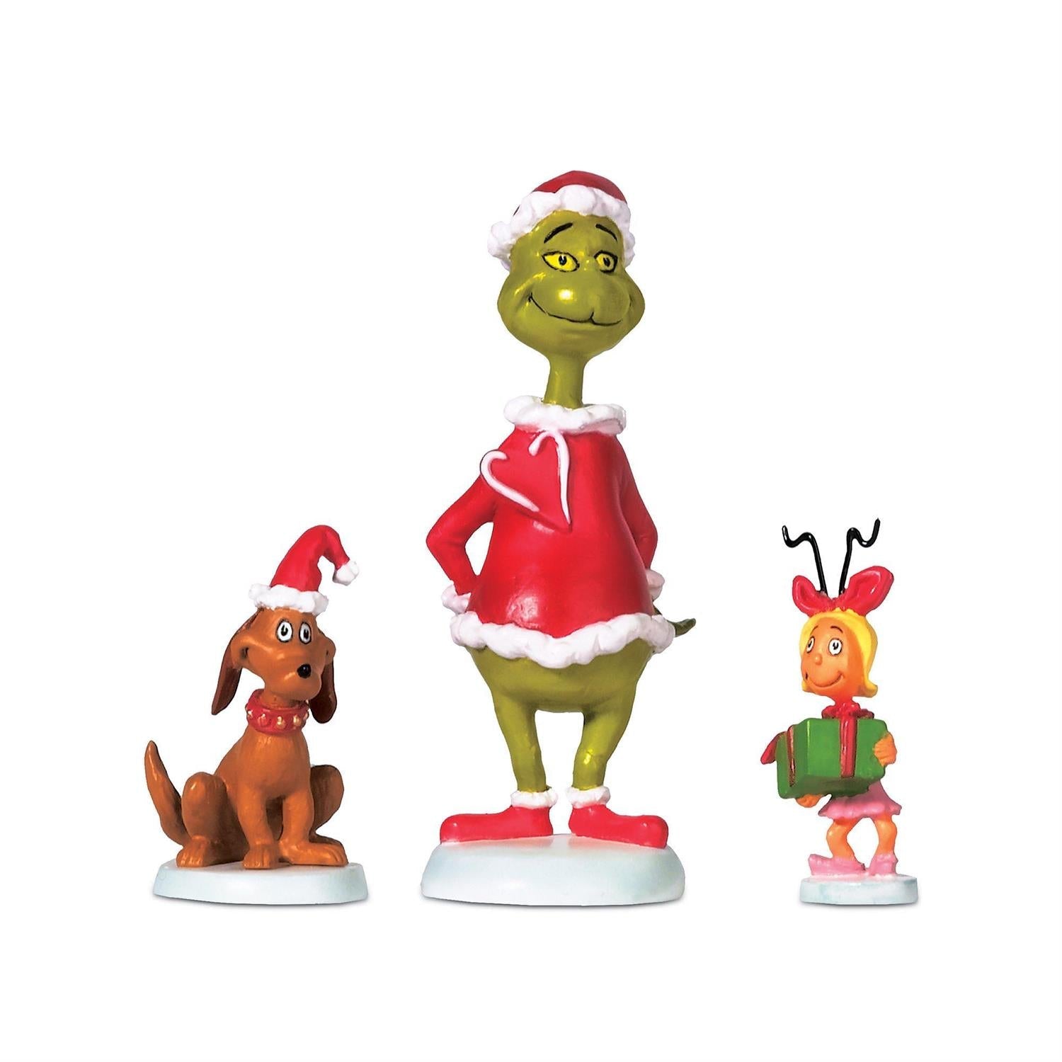 Grinch, Max, and Cindy-Lou Who
