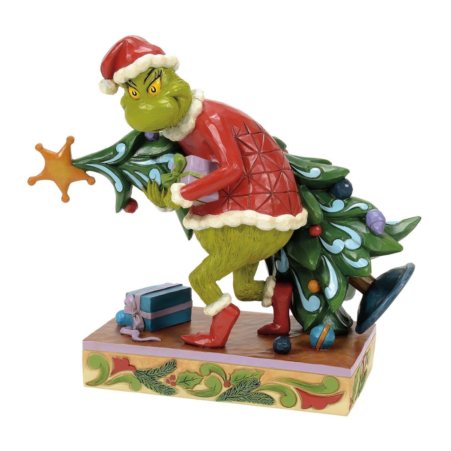 Grinch Stealing the Christmas Tree
