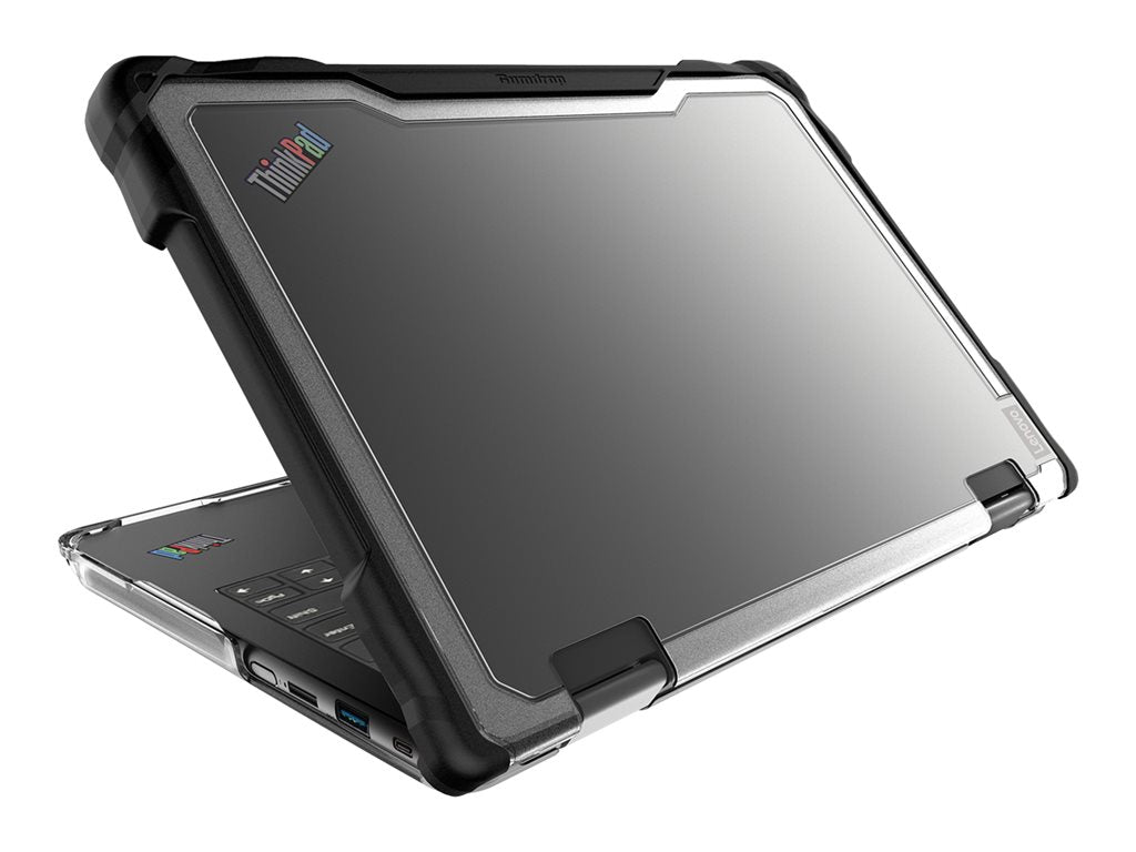 Gumdrop SlimTech - Notebook shell case - black, transparent - for Lenovo ThinkPad 11e Yoga Gen 6 20SE, 20SF 06L002