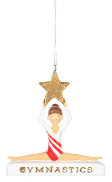 Gymnastic Girl Ornament -
