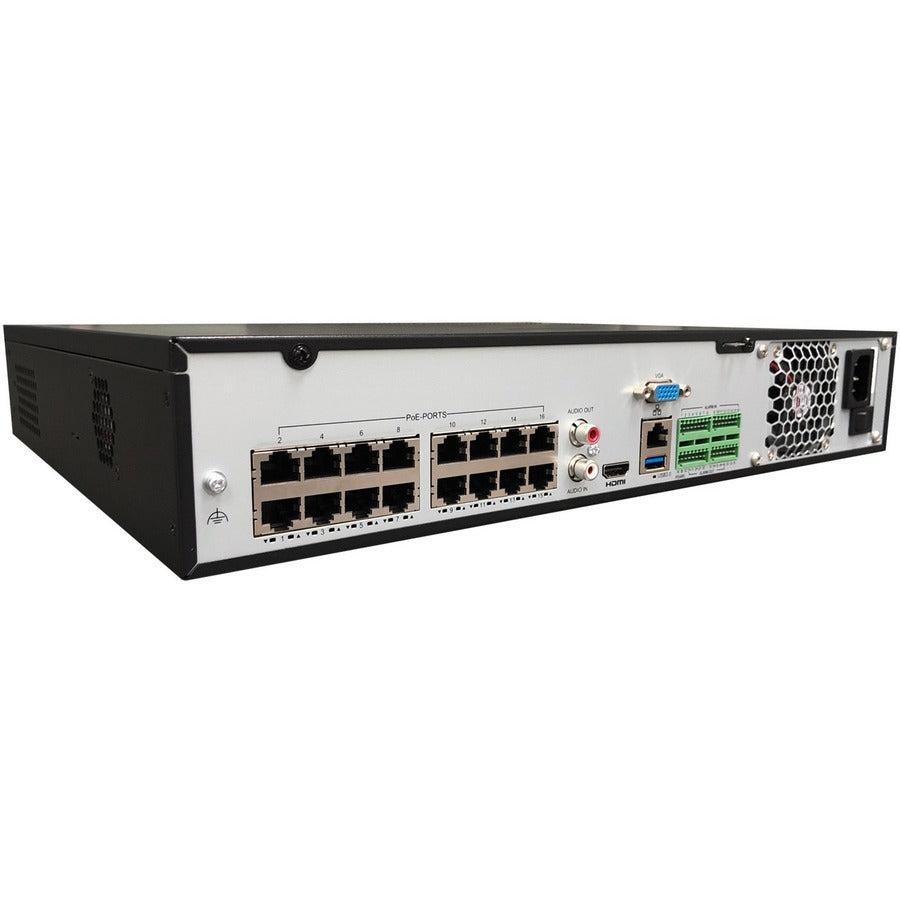 Gyration 32-Channel Network Video Recorder With PoE - 40 TB HDD