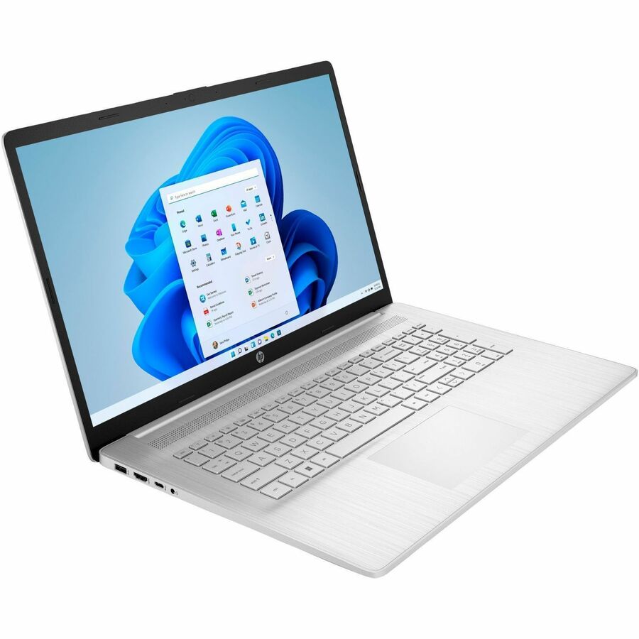 HP 17-cn1000 17-cn0046nr 17.3" Notebook - HD+ - 1600 x 900 - Intel Pentium Silver N5030 Quad-core (4 Core) 1.10 GHz - 4 GB Total RAM - 256 GB SSD - Natural Silver - Refurbished
