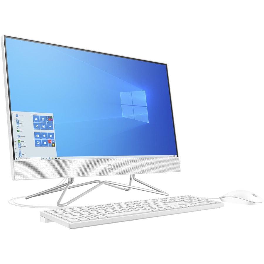 HP 24-df1000i 24-df1370 All-in-One Computer - Intel Core i5 11th Gen i5-1135G7 Quad-core (4 Core) - 8 GB RAM DDR4 SDRAM - 512 GB M.2 PCI Express NVMe SSD - 23.8" Full HD 1920 x 1080 Touchscreen Display - Desktop - Snow White