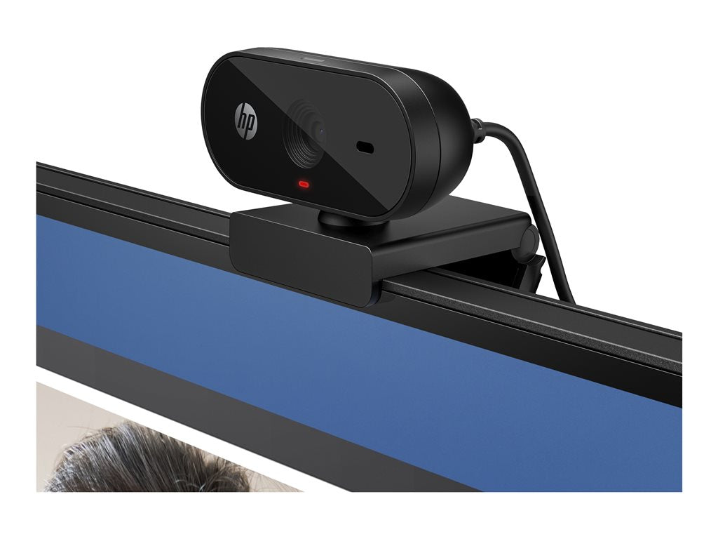 HP 325 - Webcam - pan - color - 1920 x 1080 - USB 53X27AA#ABA