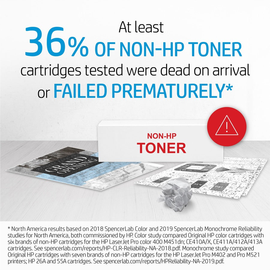 HP 37A (CF237A) Original Laser Toner Cartridge - Black - 1 Each - 11000 Pages