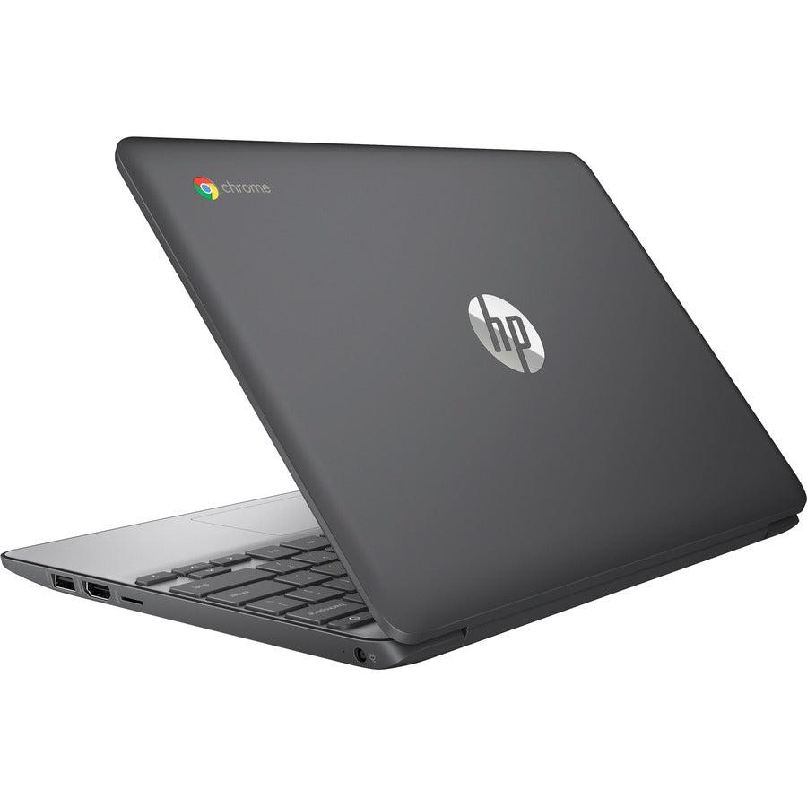 HP Chromebook 11-v000 11-v033nr 11.6" Chromebook - HD - 1366 x 768 - Intel Celeron N3060 Dual-core (2 Core) 1.60 GHz - 16 GB Flash Memory - Ash Gray - Refurbished