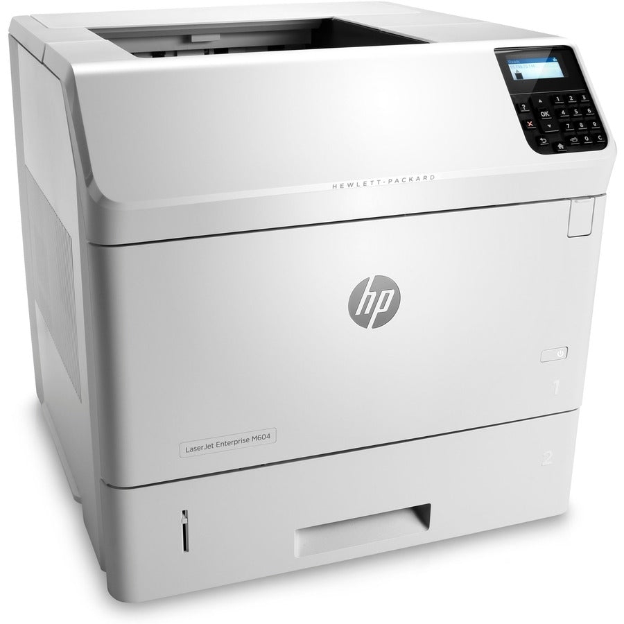 HP LaserJet M604n Desktop Laser Printer - Refurbished - Monochrome