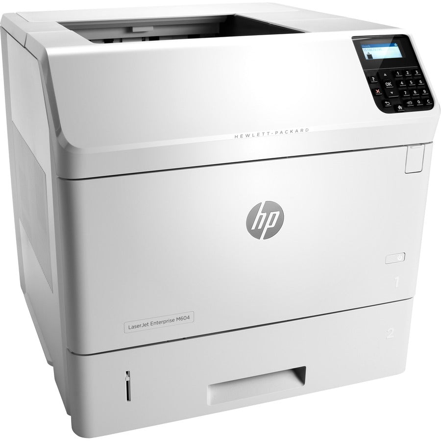 HP LaserJet M604n Desktop Laser Printer - Refurbished - Monochrome