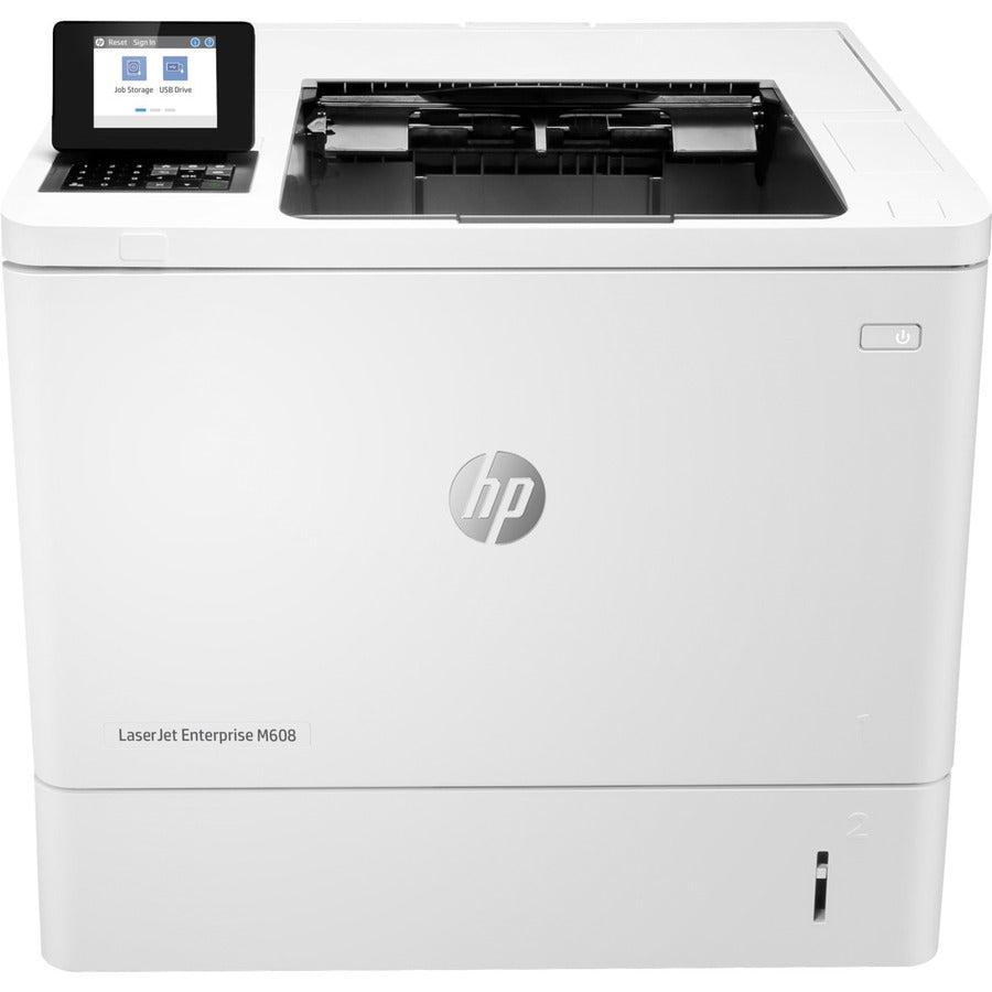 HP LaserJet M608 M608n Desktop Laser Printer - Refurbished - Monochrome