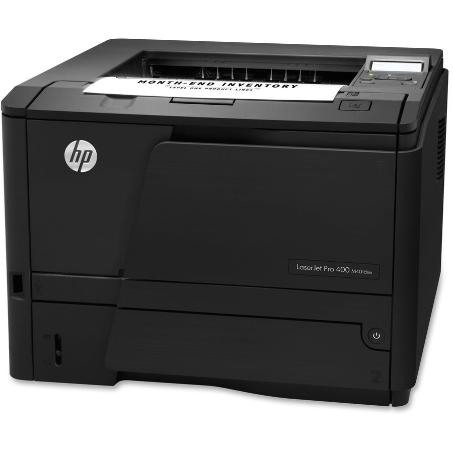 HP LaserJet Pro 400 M401DNE Desktop Laser Printer - Refurbished - Monochrome