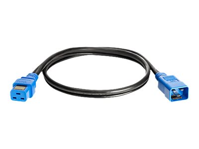 HP - Power cable - IEC 60320 C20 to IEC 60320 C19 - AC 250 V - 8 ft - remarketed - for HPE Intelligent Modular Power Distribution TK740AR