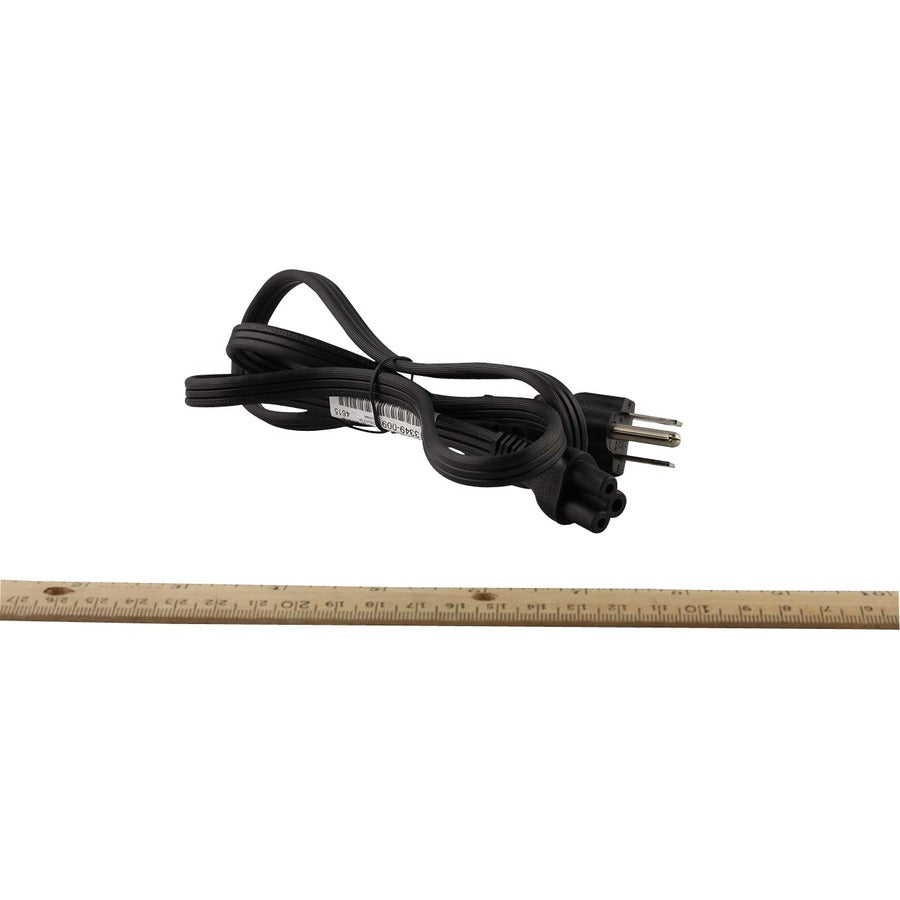 HP Standard Power Cord - For PC Notebook Tablet Desktop Computer Workstation - 120 V AC -