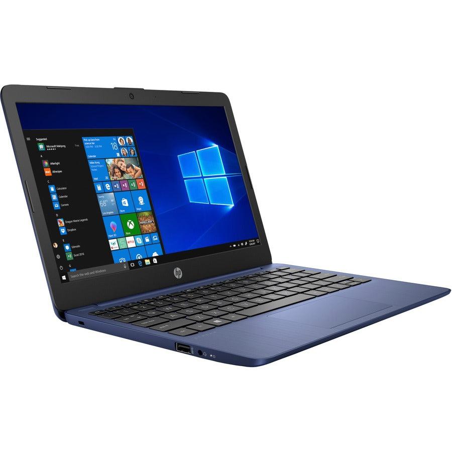 HP Stream 11-ak0000 11-ak0030nr 11.6" Notebook - HD - 1366 x 768 - Intel Celeron N4020 Dual-core (2 Core) 1.10 GHz - 4 GB Total RAM - 64 GB Flash Memory