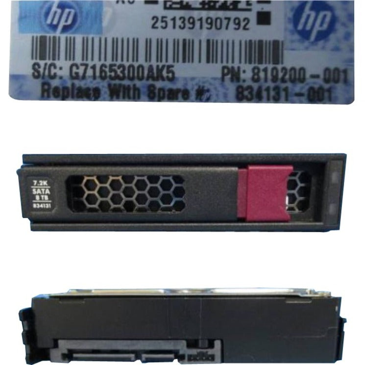 HPE 1 TB Hard Drive - 2.5" Internal - SATA 834131-001
