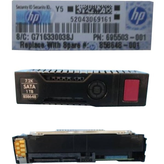 HPE 2 TB Hard Drive - 2.5" Internal - SAS (12Gb/s SAS) 858648-001