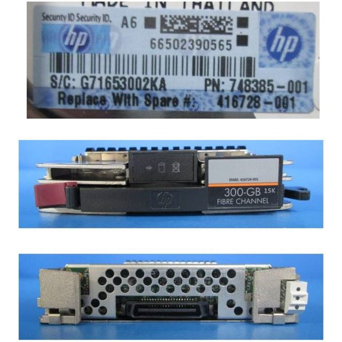 HPE 300 GB SAN Hard Drive - Internal - Fibre Channel