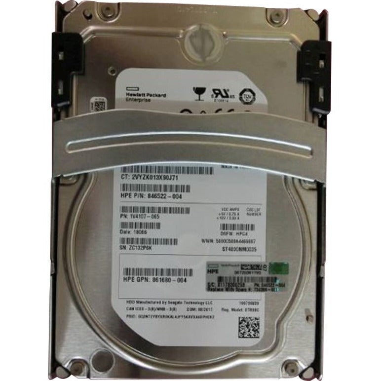 HPE 4 TB Hard Drive - 3.5" Internal - SATA (SATA/600) 734389-001