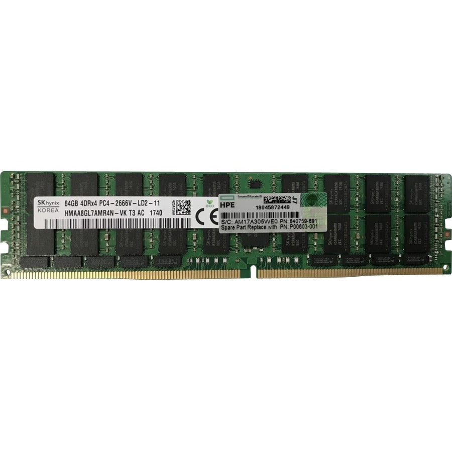 HPE 64GB DDR4 SDRAM Memory Module P00603-001