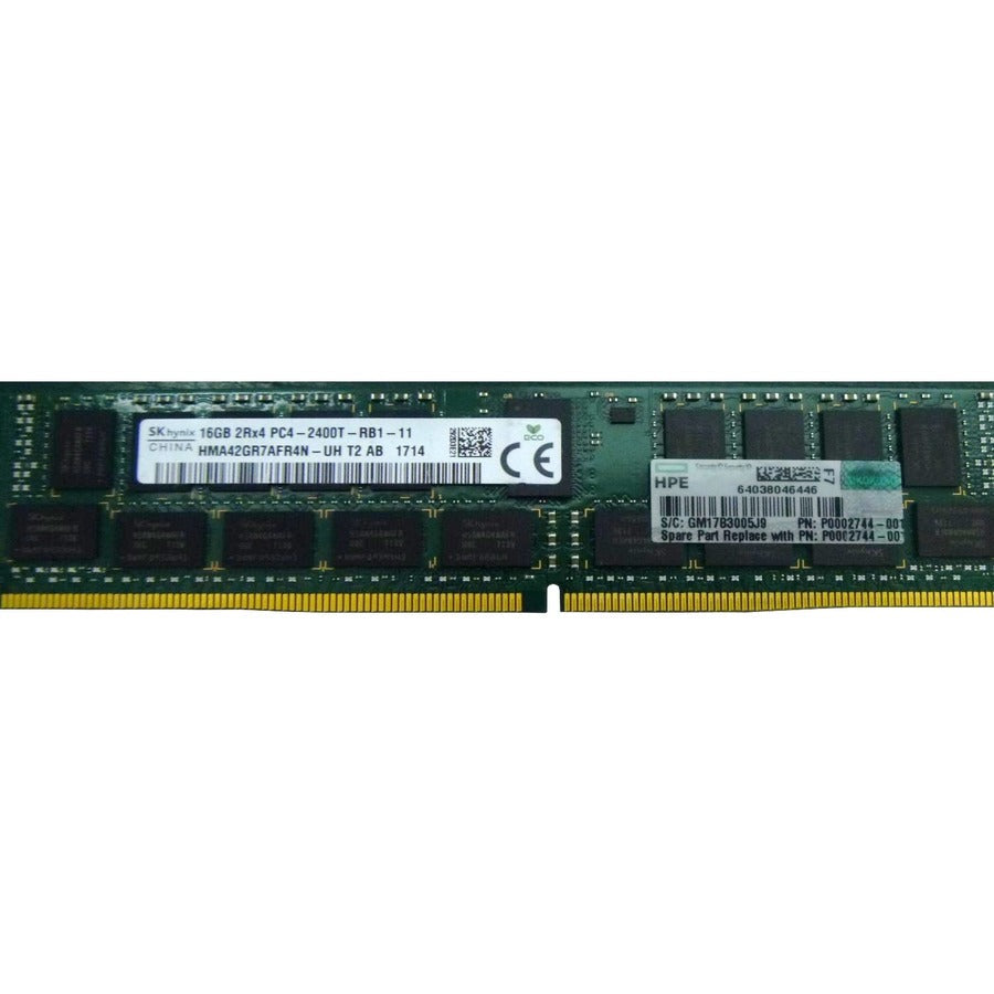 HPE - Certified Genuine Parts 16GB DDR4 SDRAM Memory Module P0002744-001